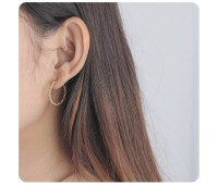 Silver Stud Earring STS-6113-GP